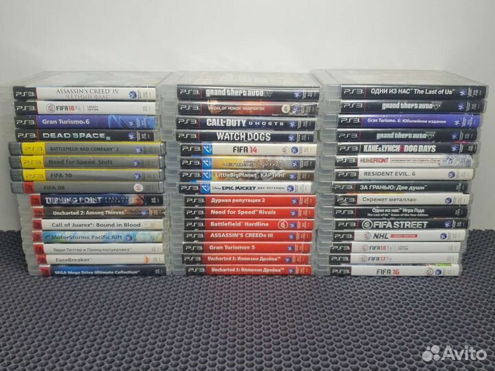 Игры на дисках Пс3 Ps3