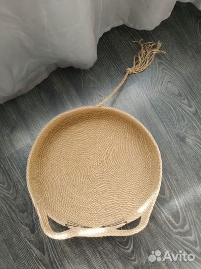 Лежанка для животных с подушкой