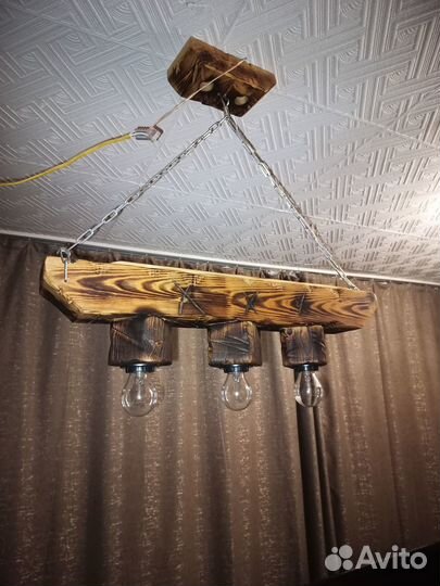 Светильник в стиле лофт. Ручная работа