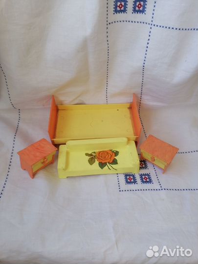 Мебель кукольная игрушка СССР лот