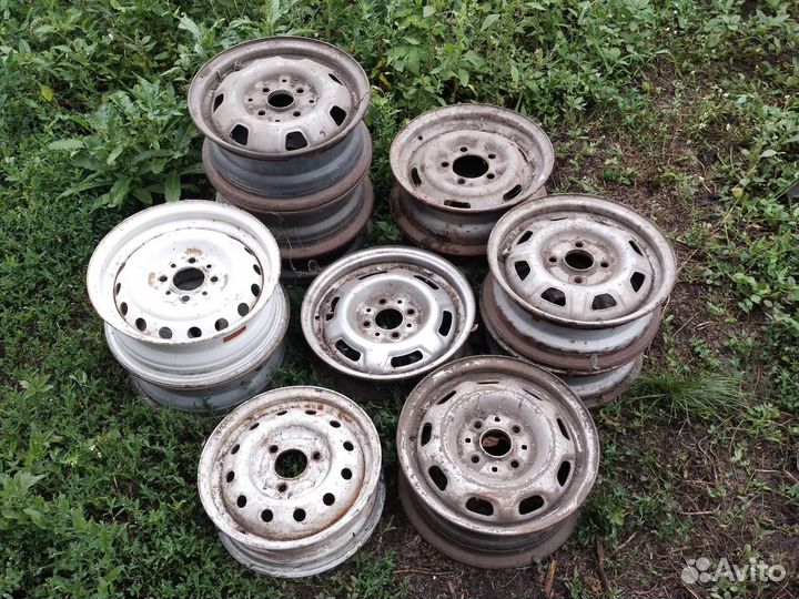 Диски R13 сверловка разная