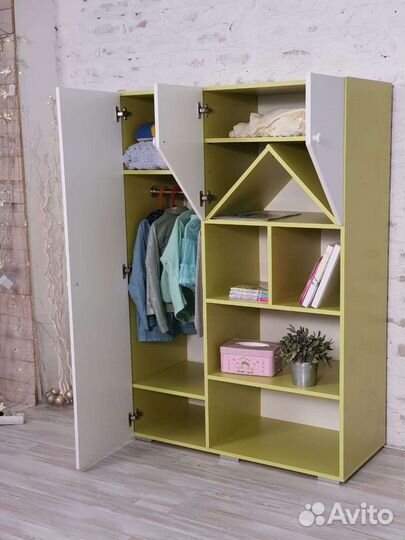 Шкаф-стеллаж Домик от производителя. Доставка