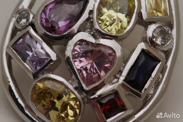 Серебрянные Серьги с Фианитами