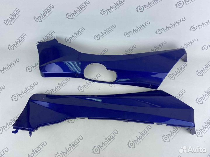 Облицовка боковая нижняя Rapiras (F3) синяя (пара)