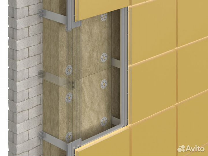 Плита минераловатная DoorHan Фасад 150-1200*600*10