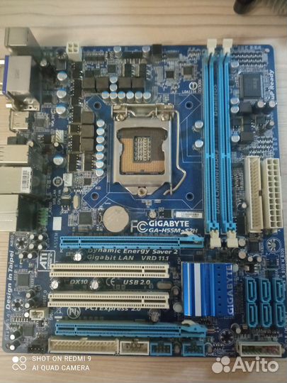 Материнская плата сокет 1156(вероятно не рабочая)