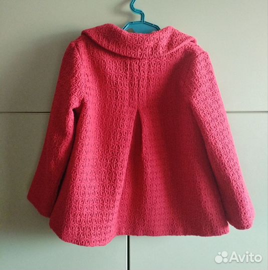 Полупальто на весну, рост 122-128