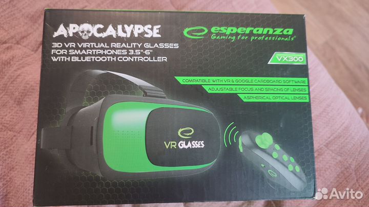 3d очки виртуальной реальности
