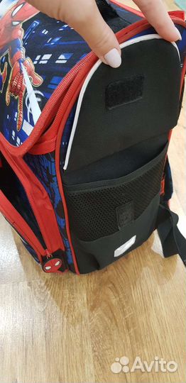 Школьный портфель человек паук