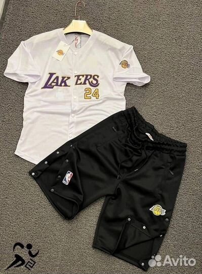 Костюм шорты футболка Nike Lakers