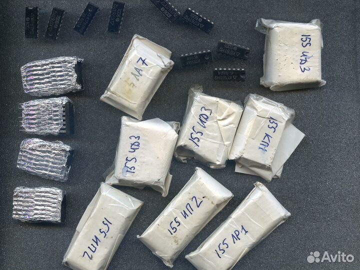 Микросхемы (логика, пзу, процессоры)