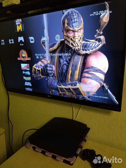 PS3 Slim Прошитая 320Гб