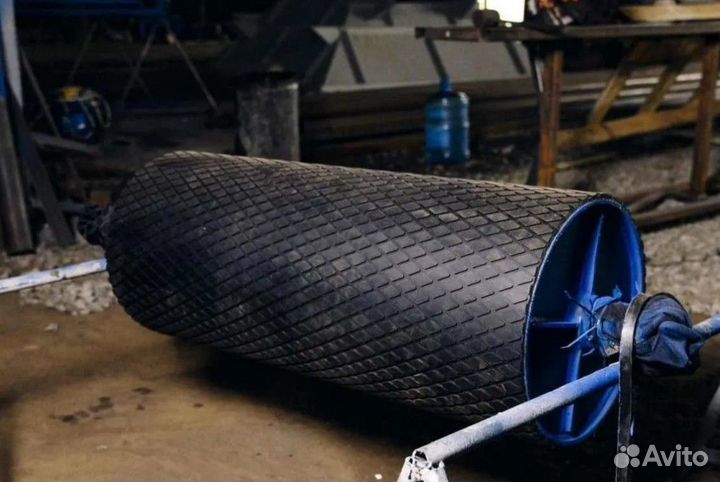 Барабан футеровочный на транспортер, конвейер в наличии