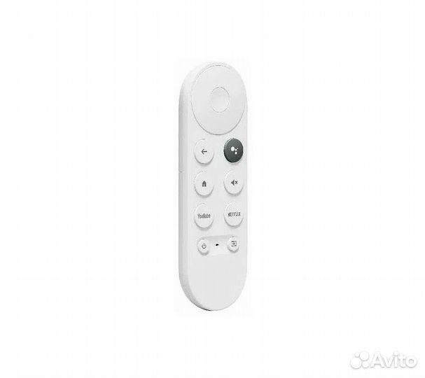 Медиаплеер Google Chromecast HD c Google TV, белый
