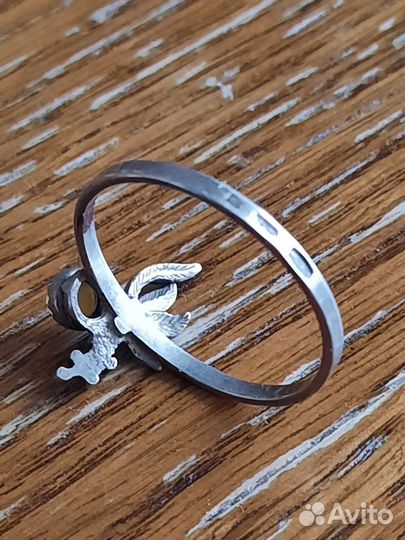 Кольцо серебро 875 СССР