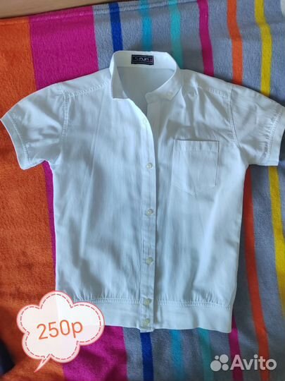 Рубашка для мальчика 122