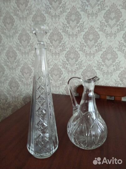 Графин хрустальный СССР