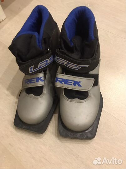 Лыжные ботинки размер 33