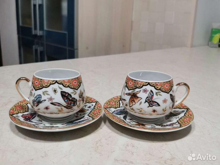 Кофейные чашки фарфор Англия