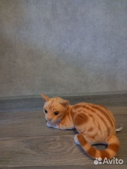 Мягкая игрушка рыжий кот