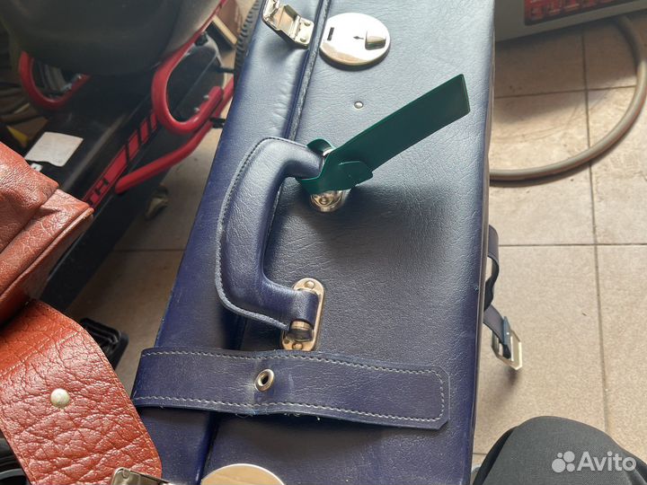 Кожаный чемодан СССР