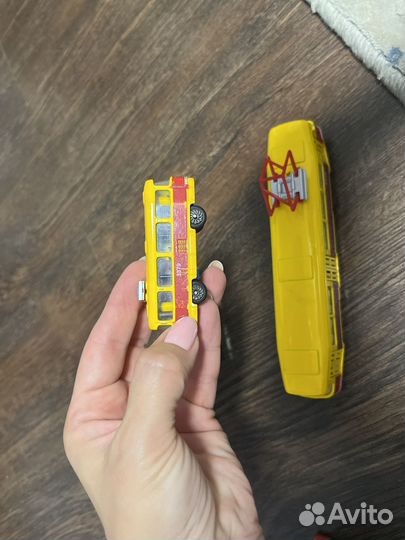 Набор транспорта металлического