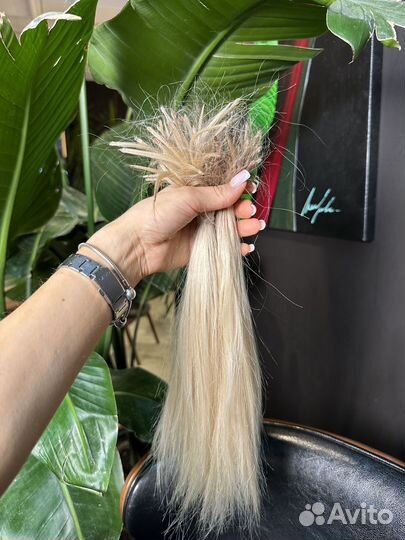 Волосы детские блонд
