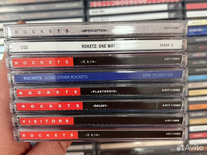 Музыкальные cd диски Rockets