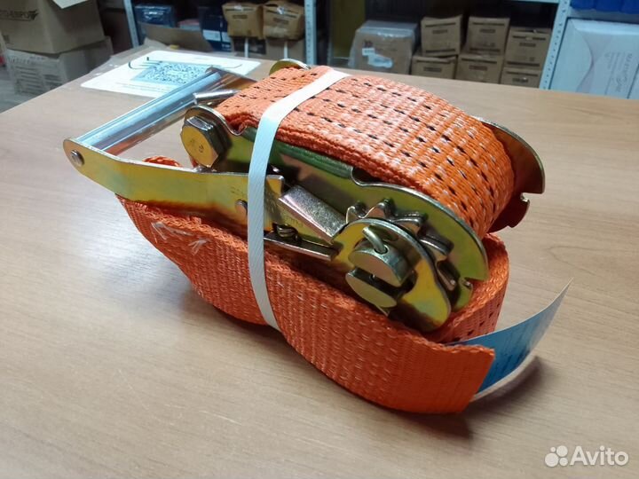 Стяжка груза 6 метров 2,5-5 тонн 50 мм