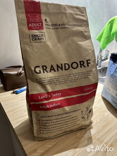 Корм для кошек Grandorf