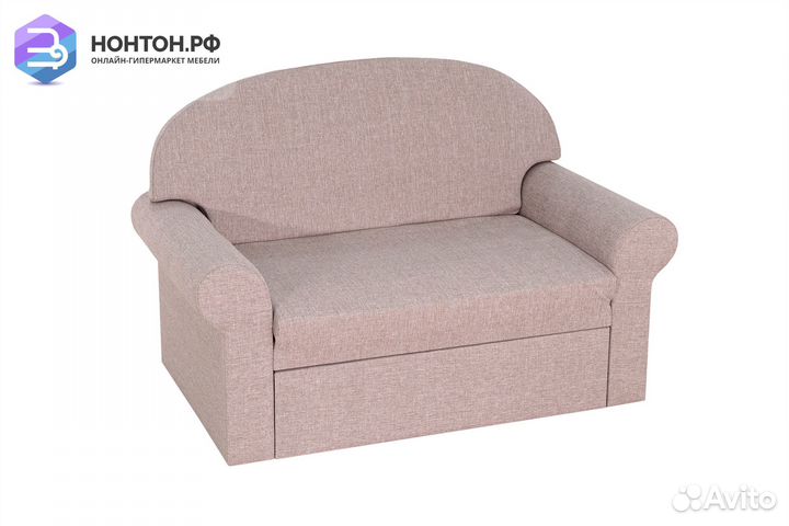 Диван выкатной Новь-1 светло-бежевый