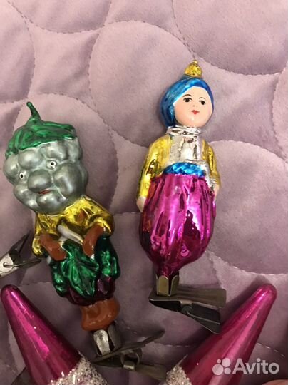 Елочные игрушки СССР
