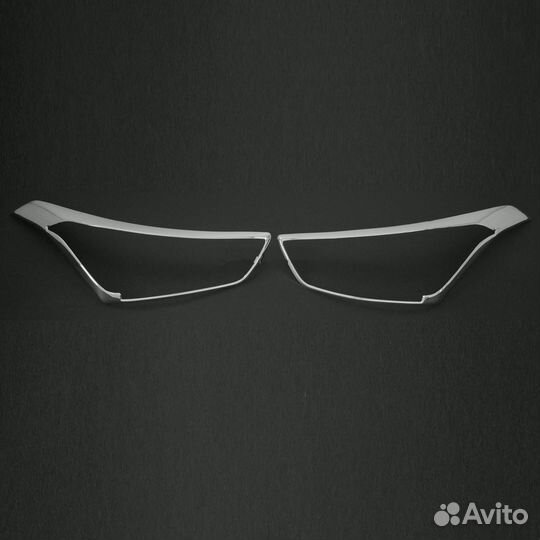 Накладки на передние фары Hyundai Creta 1