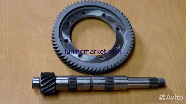 Главная пара кпп 21083 5.07