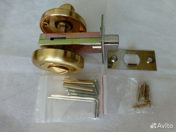 Завертка сантехническая для двери с фиксацией