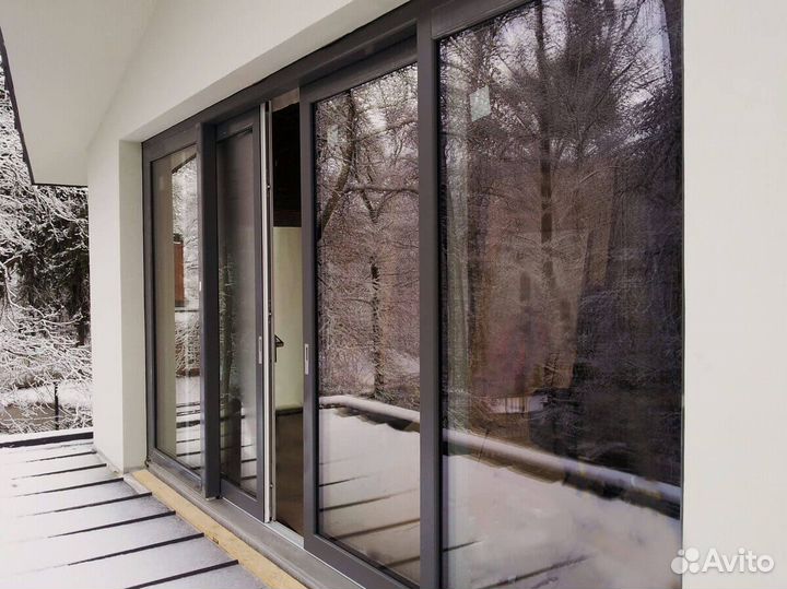 Алюминиевые окна от производителя