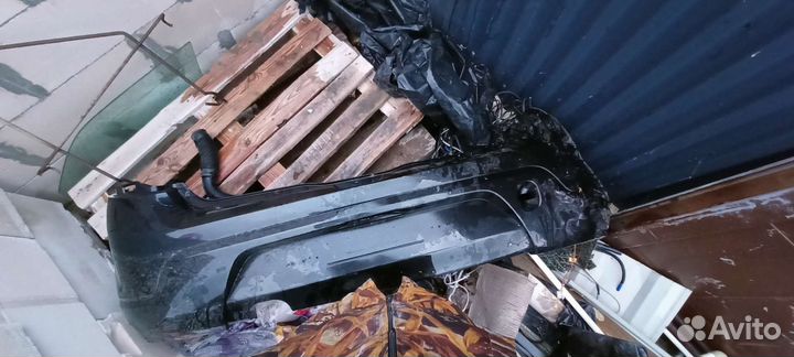 Задний бампер renault sandero 1, 2013г