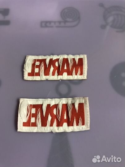Нашивки marvel 2 шт не новые