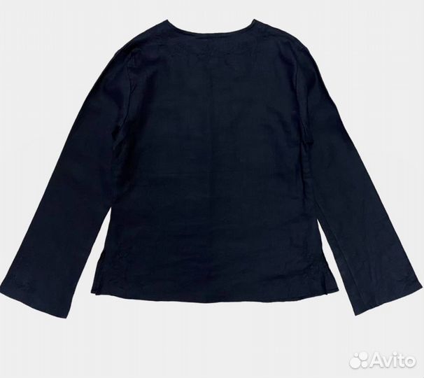 Льняная блузка zara