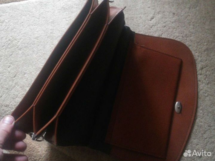 Сумка клатч натуральная кожа СССР