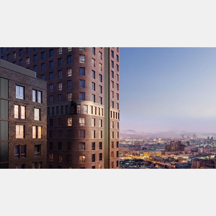 2-к. квартира, 59 м², 21/29 эт.