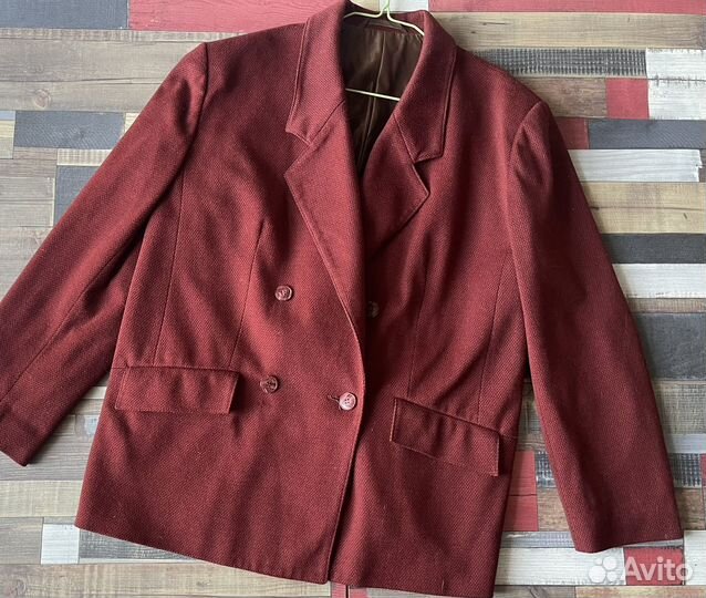 Пиджак винтаж ГДР 80-е гг