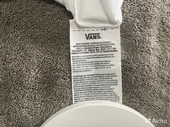 Футболка с рукавом 3/4 vans