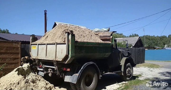 Щебень,песок,отсев,щпс,земля доставка