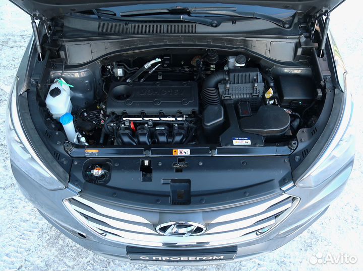 Hyundai Santa Fe 2.4 AT, 2018, 96 748 км