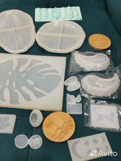 Силиконовые формы для эпоксидной смолы