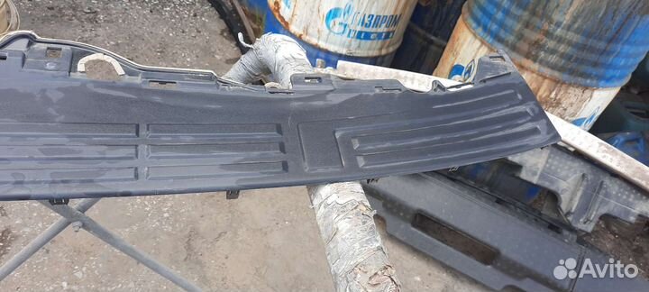 Накладка бампера зад. Toyota LC Prado 150/2011