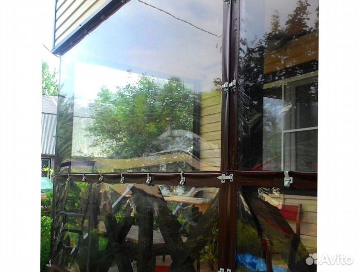 Мягкие окна для загородного дома, дачи, коттеджа