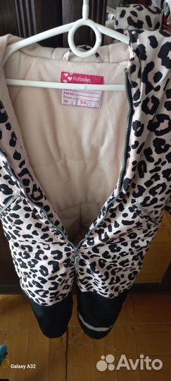 Зимний комбинезон для девочки 104