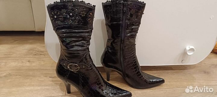 Ботильоны женские 38 размер шпилька
